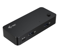 i-tec USB-C/USB-A Universal KVM HUB + USB-C PowerIn 15W max - 1349219 - zdjęcie 1